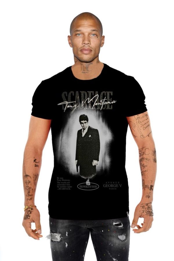 Scarface 'Tony Montana' Portrait Graphic Tee