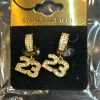 Iced Carat MJ23 Stainless Earring