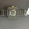 Iced Carat Black Watch Set
