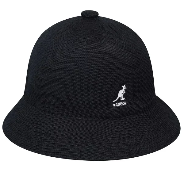 Black Kangol tropical casual hat for men