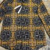 Silver Stone Yellow Regular Fit Baroque Fashion Dress Shirt