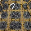 Silver Stone Yellow Regular Fit Baroque Fashion Dress Shirt