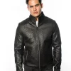 VIP Collection men's fashion jacket in black