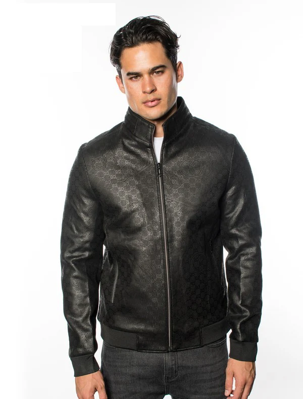 VIP Collection men's fashion jacket in black